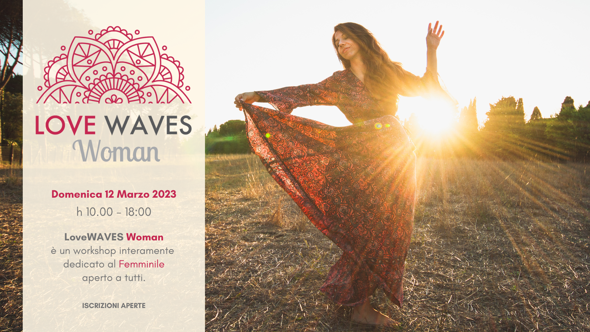 evento dedicato al mondo femminile love waves woman