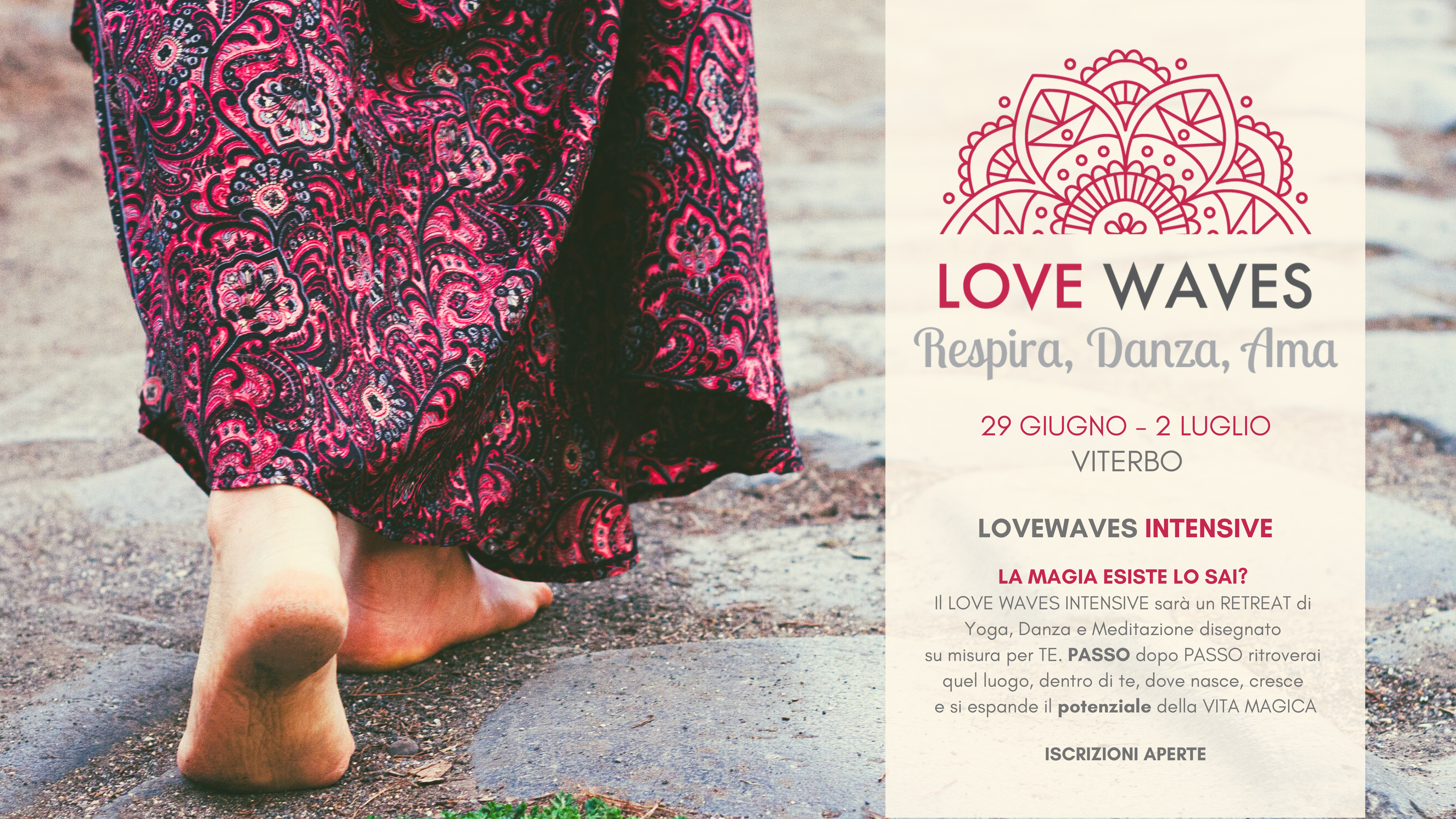 evento estivo yoga love waves viterbo