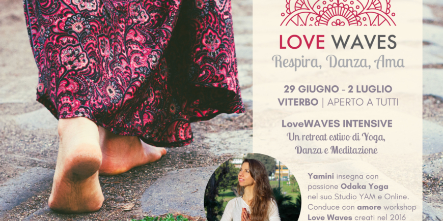 Love Waves Intensive | 29 Giugno – 2 Luglio | Viterbo