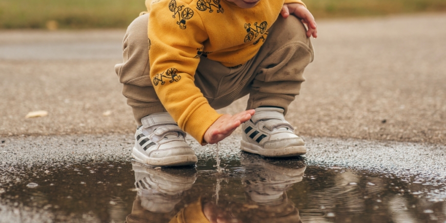 Guarda il mondo come se fossi un bambino